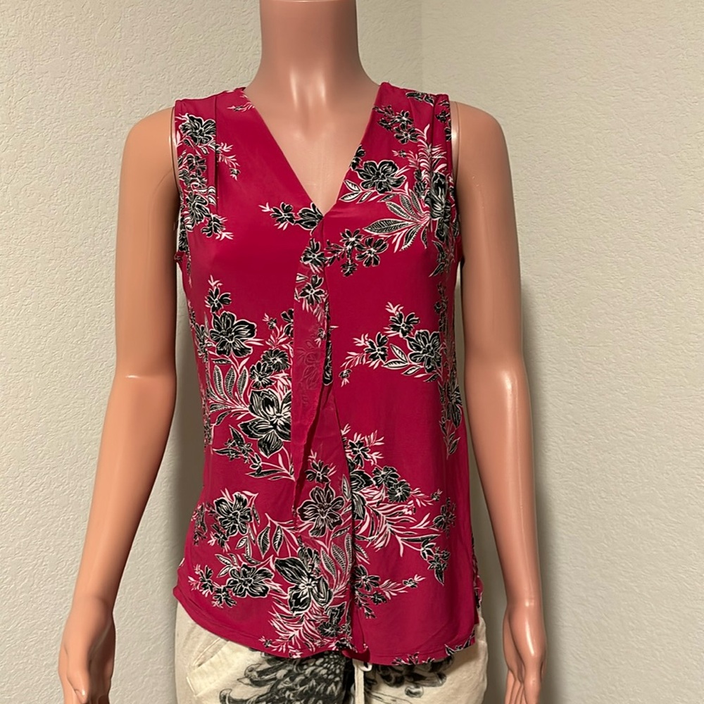 Roz & Ali pink Blouse (S)